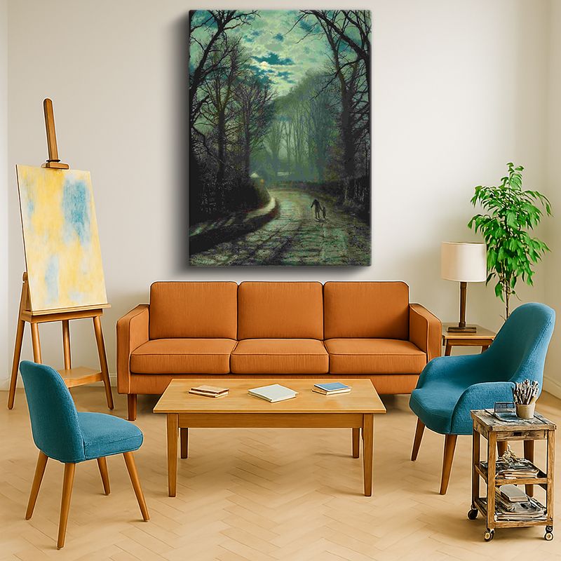 Ressam Kanvas Tablo 76